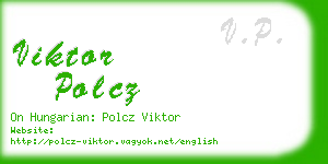 viktor polcz business card